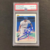 1992 Upper Deck Baseball #155 Carl Everett Signed Card AUTO 10 PSA Slabbed