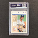 1992 Upper Deck Baseball #155 Carl Everett Signed Card AUTO 10 PSA Slabbed