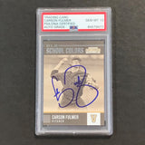 2015 Panini Contenders Old School Colors #37 Carson Fulmer Signed Card PSA Slabbed Auto 10 Vanderbilt