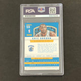 2012-13 Panini #59 Eric Gordon Signed Card PSA Slabbed Hornets
