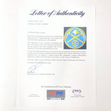 Michael Porter Jr Signed Logo PSA/DNA Denver Nuggets Autographed