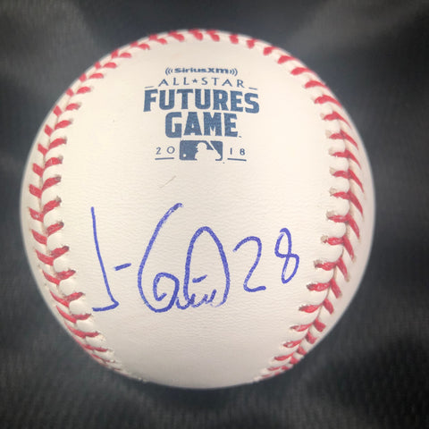 Jorge Guzman signed Futures Game baseball PSA/DNA Miami Marlins autographed