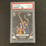 2015-16 Panini Threads #51 Rudy Gobert Signed Card PSA Slabbed Jazz