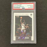 2015-16 Panini Hoops #173 Joe Johnson Signed Card PSA Slabbed Nets