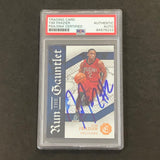 2017-18 Panini Run The Gauntlet #19 Tim Frazier Signed Card PSA/DNA Slabbed Pelicans