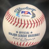 Kieran Lovegrove signed baseball PSA/DNA San Francisco Giants autographed