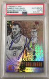 2017-18 Panini Essentials #42 Danilo Gallinari Signed Card AUTO PSA Slabbed Clippers