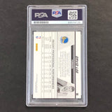 2010-11 Donruss Production Line #18 David Lee Signed Card AUTO PSA Slabbed Warriors