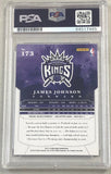2012-13 Panini Brilliance #173 James Johnson Signed Card AUTO PSA/DNA Slabbed Kings