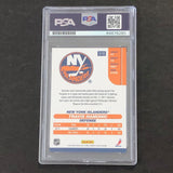 2011 Panini Hot Rookies #618 Travis Hamonic Signed Card AUTO PSA Slabbed Islanders