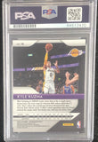 2018-19 Panini Prizm #16 Kyle Kuzma Signed Card Auto PSA Slabbed Lakers