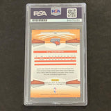 2009-10 Panini Basketball #115 D.J. Augustin Signed Card AUTO PSA Slabbed Bobcats