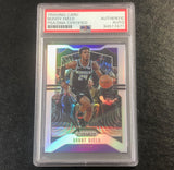 2019-20 Panini Prizm Silver #127 Buddy Hield Signed Card AUTO PSA Slabbed Kings