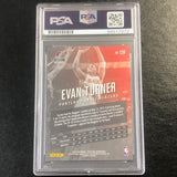2017-18 Panini Prestige #138 Evan Turner Signed Card AUTO PSA Slabbed Trailblazers