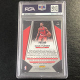 2017-18 Panini Prizm #148 Evan Turner Signed Card AUTO PSA Slabbed Trailblazers