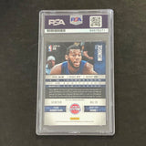 2012-13 Panini Threads #36 Greg Monroe Signed Card AUTO PSA Slabbed Pistons