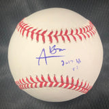 Austin Beck signed baseball PSA/DNA Oakland Athletics autographed