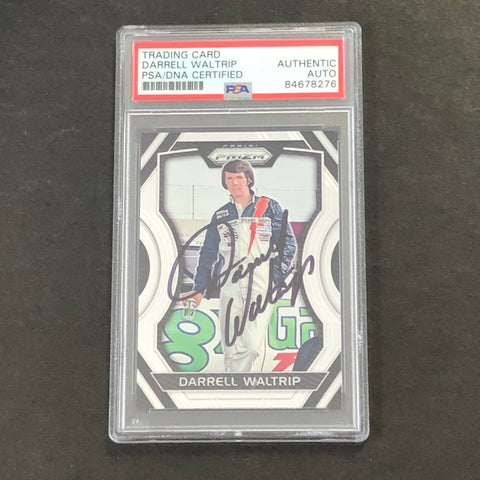 2018 Panini Prizm #12 Darrell Waltrip Signed Card AUTO PSA Slabbed Nascar