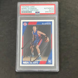 2016-17 Panini Hoops #275 Henry Ellenson Signed Card AUTO PSA Slabbed RC Rookie