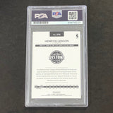 2016-17 Panini Hoops #275 Henry Ellenson Signed Card AUTO PSA Slabbed RC Rookie