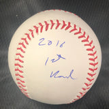 Corey Ray signed 2017 Futures Game baseball PSA/DNA Milwaukee Brewers autographed