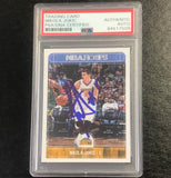 2017-18 NBA Hoops #140 Nikola Jokic Signed AUTO PSA Slabbed Nuggets