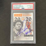 2015-16 Panini Excalibur #35 Justise Winslow Signed Card AUTO PSA/DNA Slabbed RC Heat