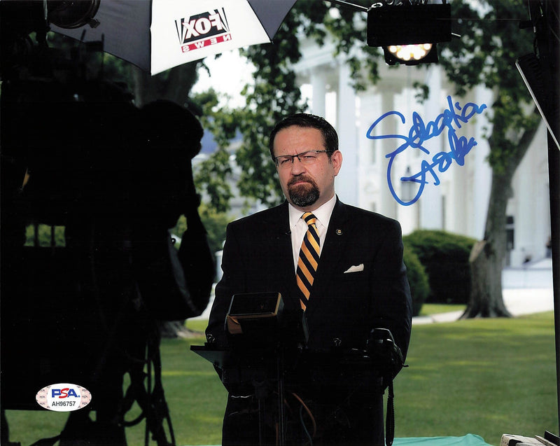 Sebastian Gorka signed 8x10 Photo PSA/DNA Autographed