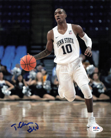 Tony Carr signed 8x10 photo PSA/DNA Penn State Autographed