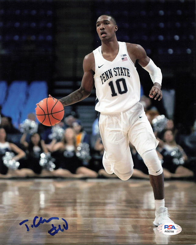 Tony Carr signed 8x10 photo PSA/DNA Penn State Autographed