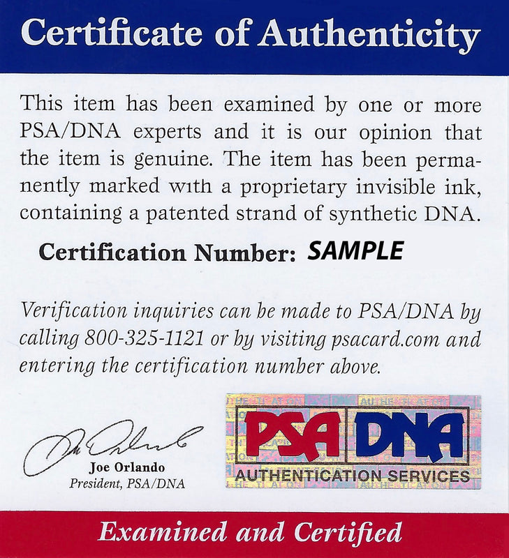 PSA/DNA Authentication Submission - $20 fee