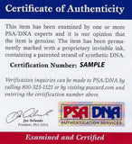 DJ Peters signed baseball PSA/DNA Los Angeles Dodgers autographed