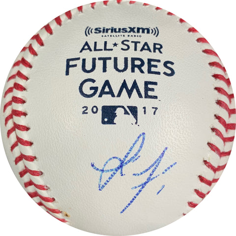 Lucius Fox signed Futures Game baseball PSA/DNA Tampa Bay Rays autographed