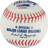 Harold Ramirez signed baseball PSA/DNA Miami Marlins autographed