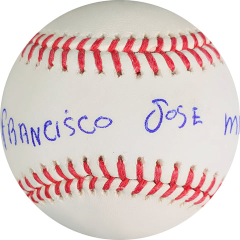 Francisco Jose Mejia signed baseball BAS Beckett San Diego Padres autographed
