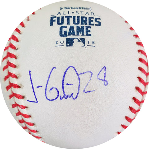 Jorge Guzman signed Futures Game baseball PSA/DNA Miami Marlins autographed