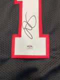 Anfernee Simons signed jersey PSA/DNA Portland Trail Blazers Autographed Black