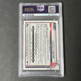 2021 Bowman Chrome Green 1st #BDC-174 Marcelo Mayer Signed Card PSA 9 AUTO 10 RC /99