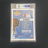 Ja Morant Funko Pop #129 PSA GEM 10 FASC Grizzlies