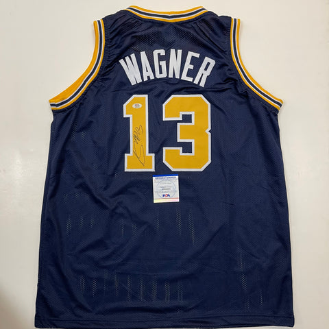 Mo Wagner signed jersey PSA/DNA Michigan Autographed