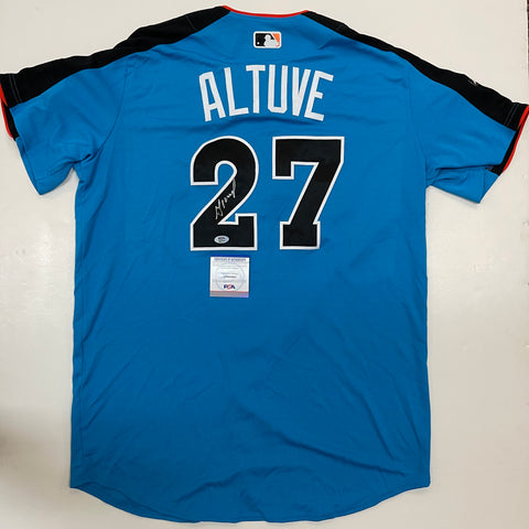 Jose Altuve signed jersey PSA/DNA Houston Astros Autographed All Star –  Golden State Memorabilia