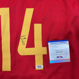 Willy Hernangomez signed jersey PSA/DNA SPAIN Autographed PELICANS