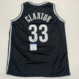 Nic Claxton Signed Jersey PSA/DNA Brooklyn Nets Autographed Black