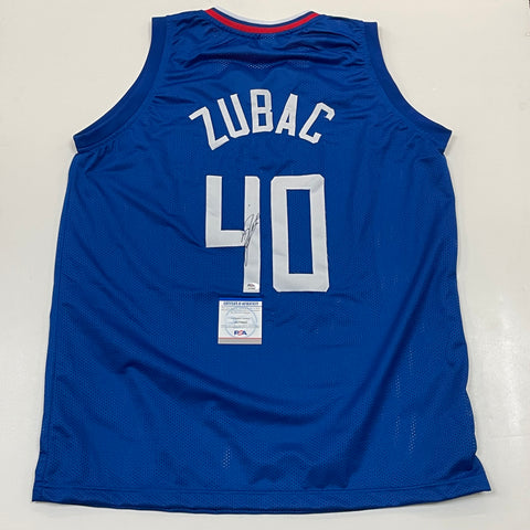 Ivica Zubac Signed Jersey PSA/DNA Los Angeles Clippers Autographed