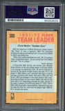 1991 FLEER #380 Chris Mullin Signed Card AUTO 10 PSA Slabbed Warriors