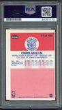 1986 Fleer Premier #77 Chris Mullin Signed RC Rookie Card AUTO 10 PSA