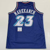 Lauri Markkanen signed jersey PSA/DNA Utah Jazz Autographed