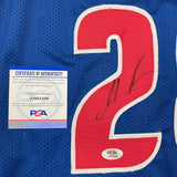 Jalen Duren signed jersey PSA/DNA Detroit Pistons Autographed