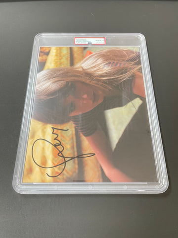 Taylor Swift signed 8x10 photo Slabbed PSA/DNA Autographed GEM 10