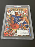 Anthony Davis signed Magazine Cover Slabbed PSA/DNA Autographed Kentucky